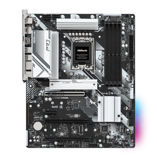 ASRock B760 PRO RS ATX Motherboard - LGA1700 DDR5 PCIe 5.0 2.5G LAN ASRock B760 PRO RS ATX Motherboard - LGA1700 DDR5 PCIe 5.0 2.5G LAN